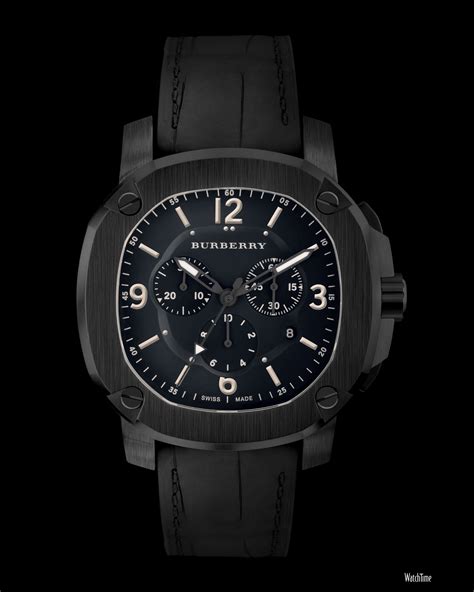 burberry britain black london watch|burberry watches online.